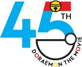 logo doraemon 45 năm